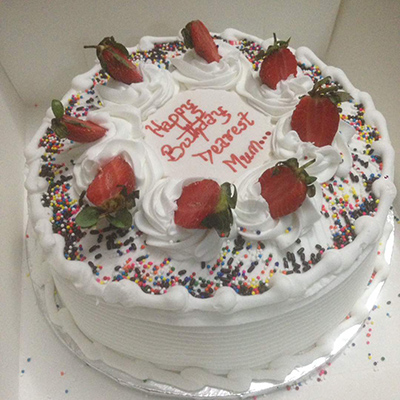 cream berries cake online