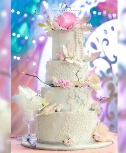 4 step wedding cake
