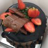 chocoberry birthday cake