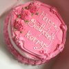 pinkish cream cake online lagos abuja