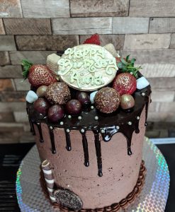 Berryblast choco cake